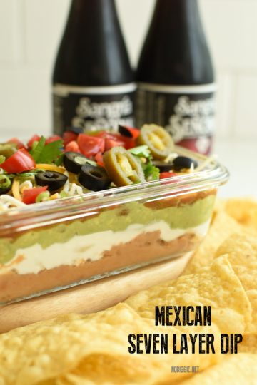easy Mexican 7 layer dip | NoBiggie.net