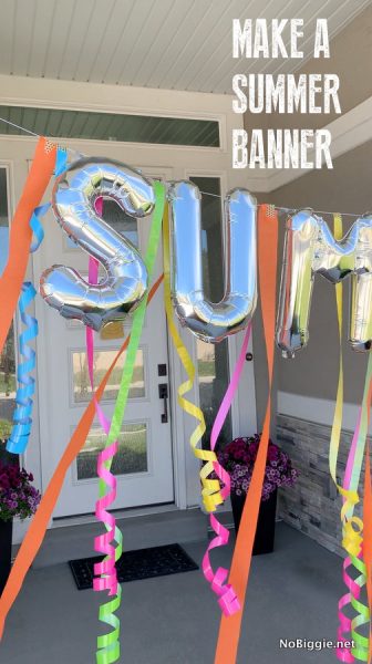 make a Summer Banner