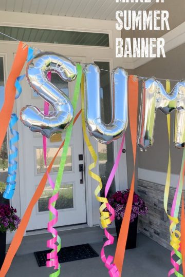 make a Summer Banner