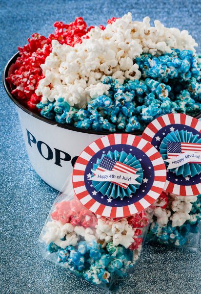 Patriotic Popcorn with free print