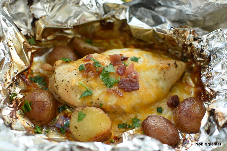 ranch bacon chicken foil packet