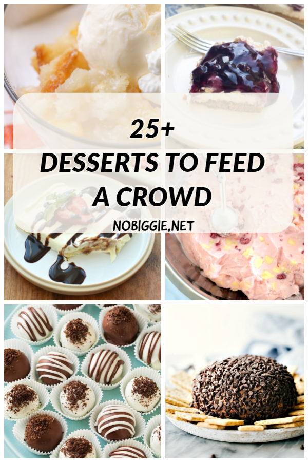 25+ Desserts to Feed a Crowd