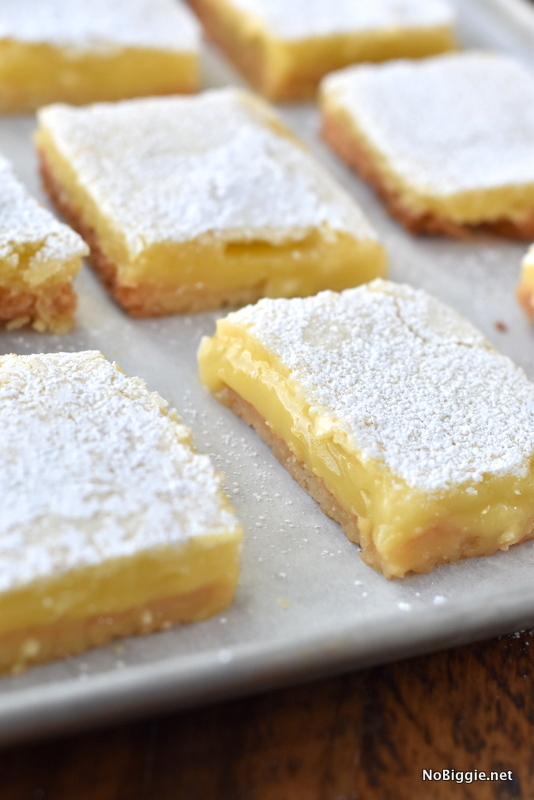 Best Ever Lemon Bars | 25+ Desserts to feed a crowd