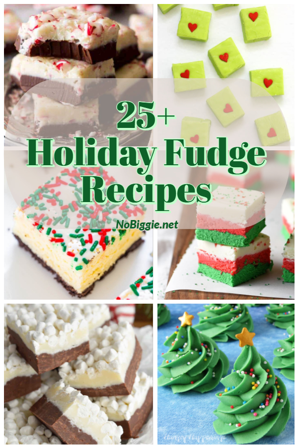 25+ Holiday Fudge Recipes | NoBiggie.net