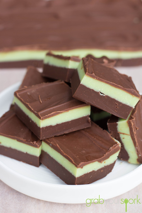 Chocolate Mint Fudge | 25+ Holiday Fudge Recipes