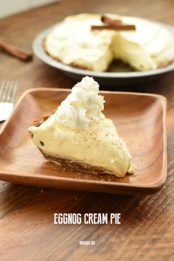 Eggnog Cream Pie | NoBiggie.net