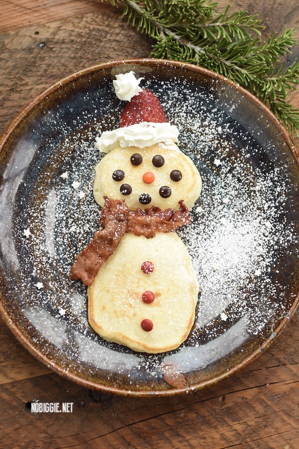 snowman pancake | NoBiggie.net