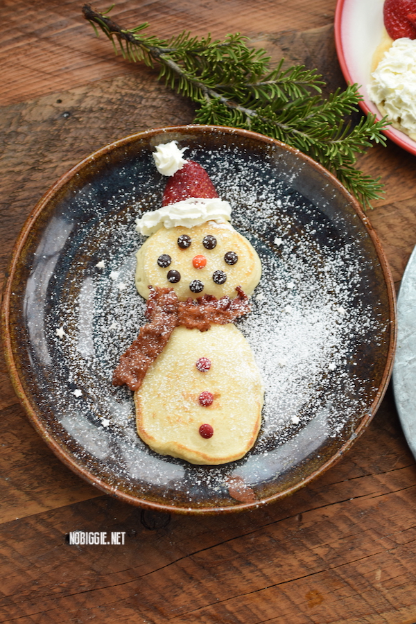 Frosty the Snowman Pancake | NoBiggie.net