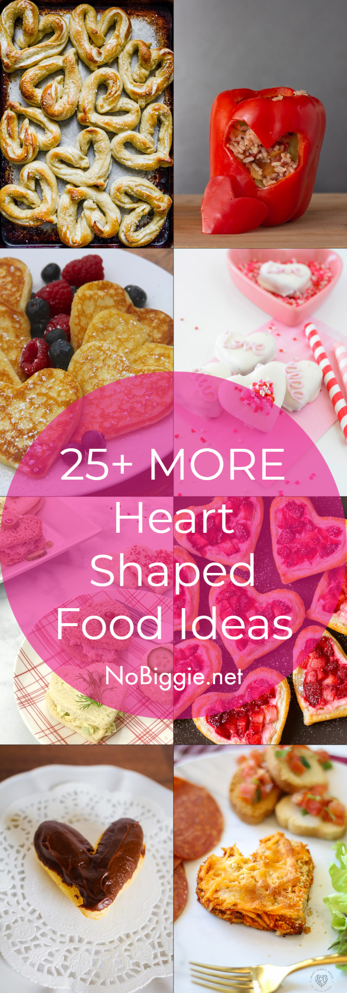MORE Heart Shaped Food Ideas