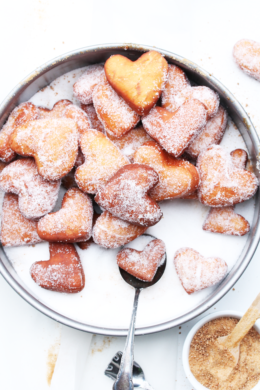 Heart Sugar Donuts | 25+ MORE Heart Shaped Food