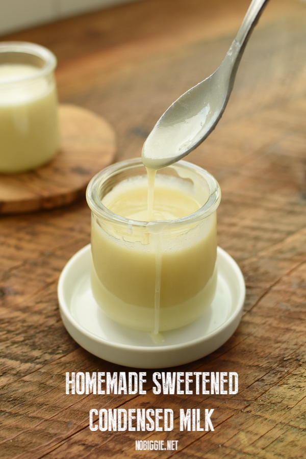 Homemade sweetened condensed milk | NoBiggie.net