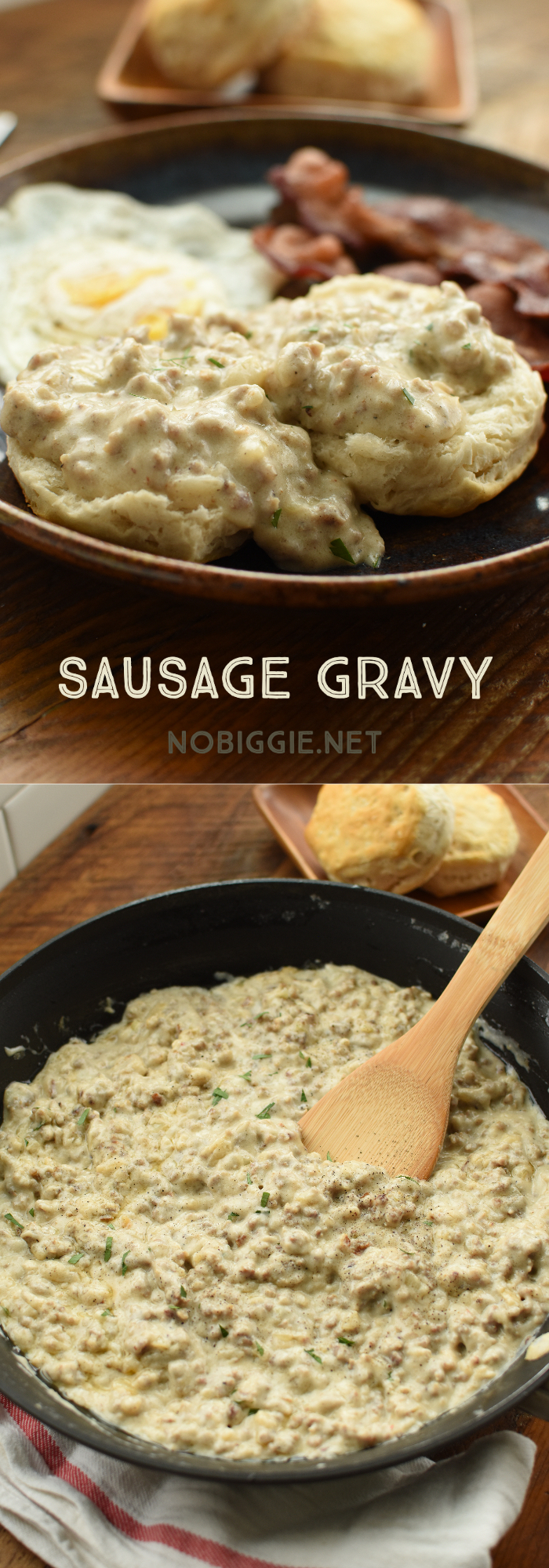 sausage gravy for biscuits and gravy | NoBiggie.net