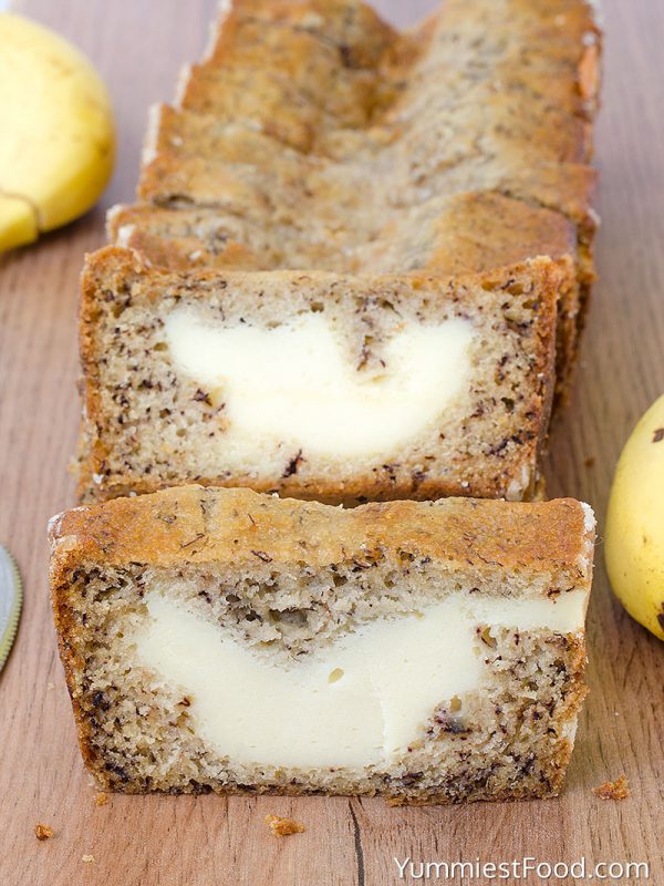Cream Cheese Banana Bread | Cream Cheese Dessert Recipes