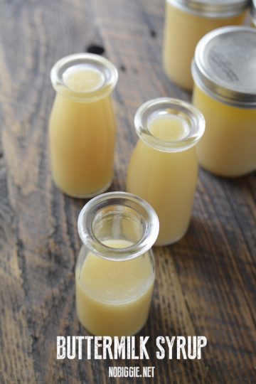 homemade buttermilk syrup | NoBiggie.net