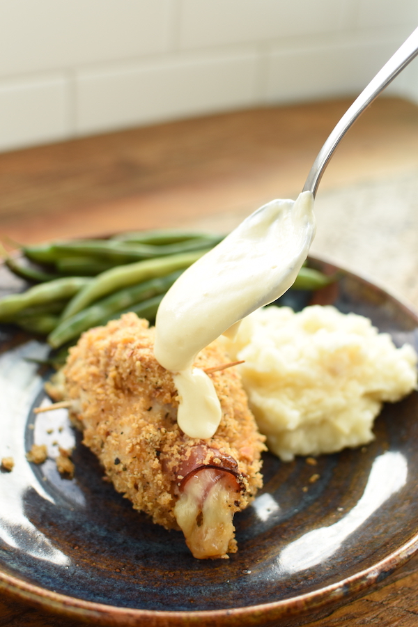 the sauce for chicken cordon bleu | NoBiggie.net
