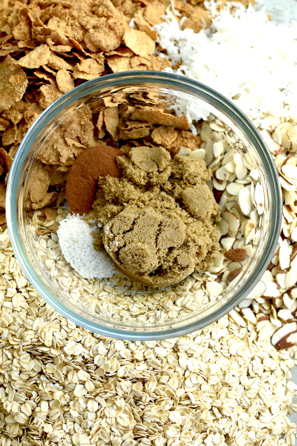 ingredients for granola | NoBiggie.net