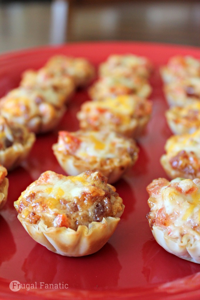 Cheesy Bacon Appetizer | Bridal Shower Finger Foods