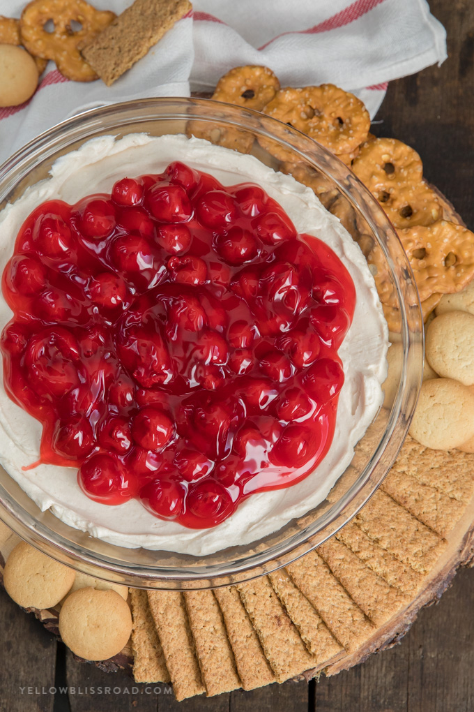 Cherry Cheesecake Dip | Sweet Dip Recipes
