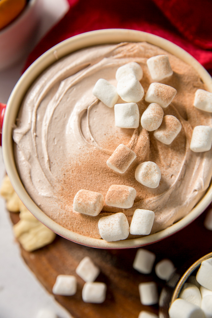 Hot Chocolate Dip | Sweet Treats for Showers