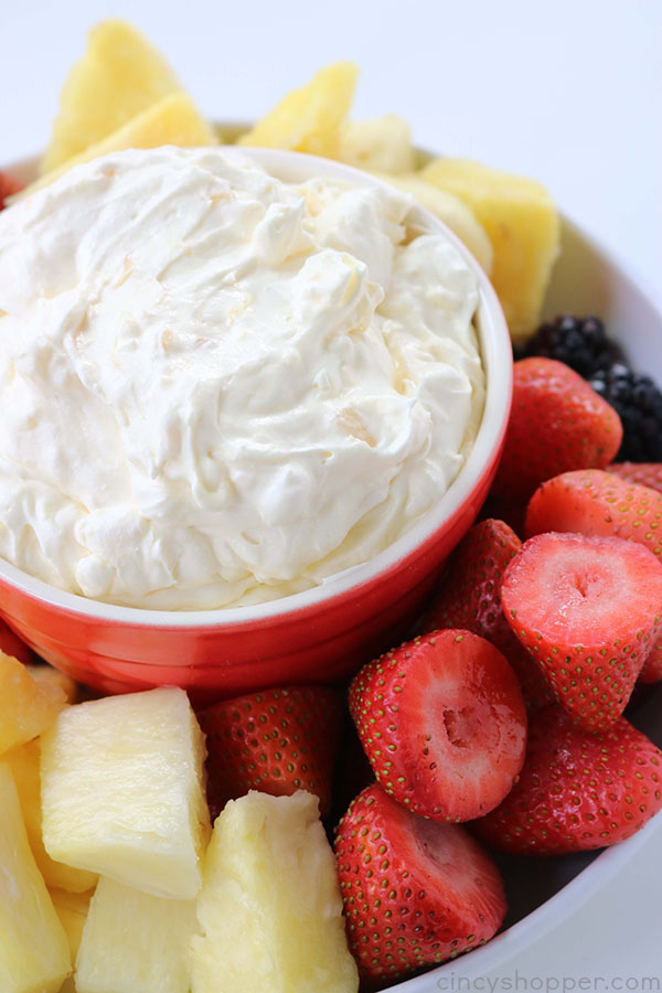 Pineapple Dip | Sweet Treats for Showers