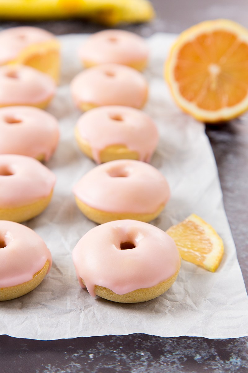 Pink Lemon Donuts | Sweet Treats for Showers