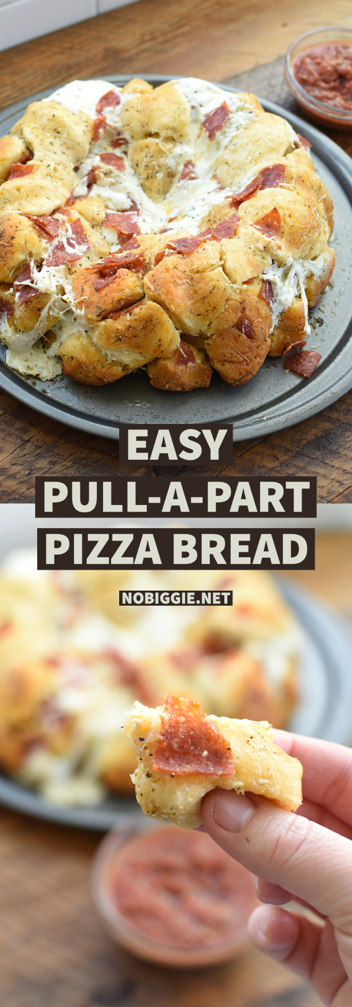 Pull A Part Pizza Bread