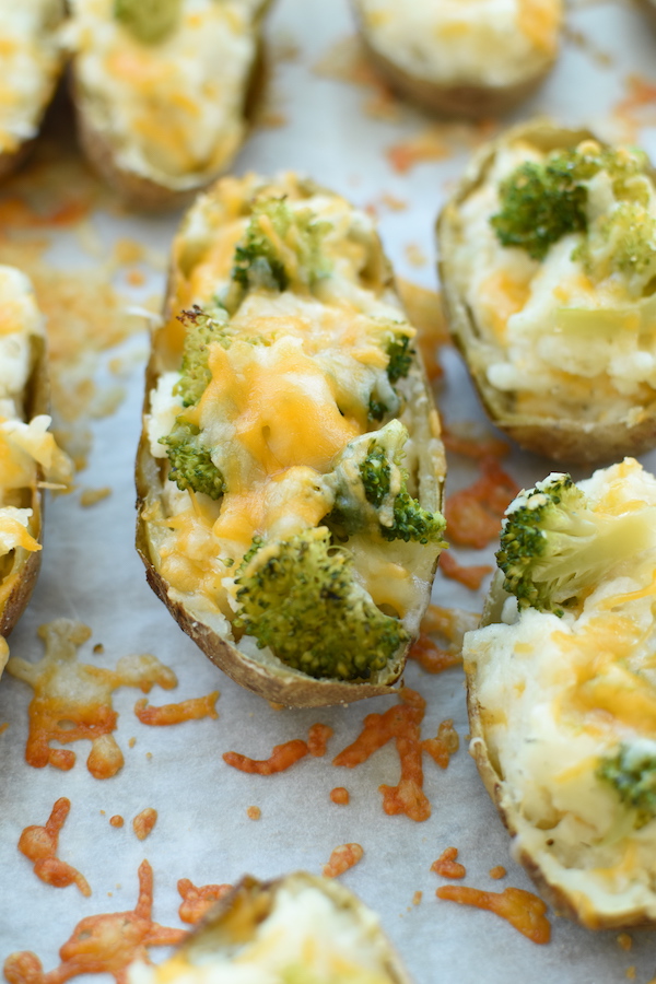 broccoli n cheese twice baked potatoes | NoBiggie.net