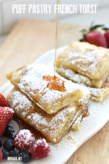 puff pastry french toast | NoBiggie.net