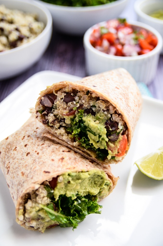 Vegan Protein Burrito | NoBiggie,net