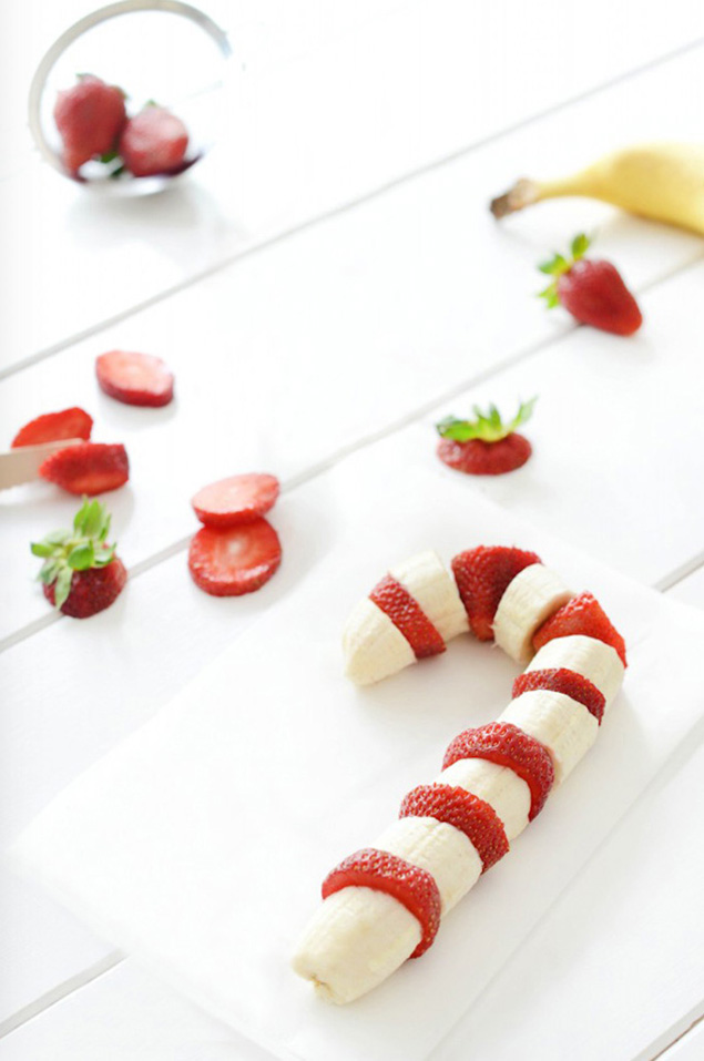Strawberry Banana Candy Cane | NoBiggie.net