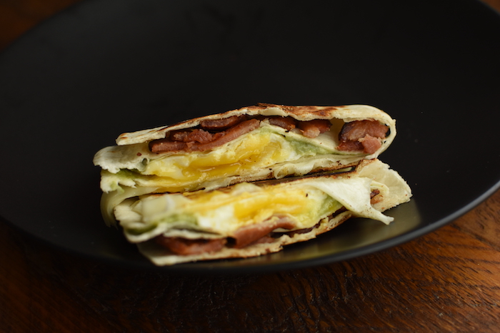 breakfast tortilla wrap hack