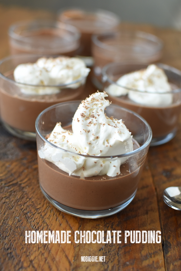 Homemade chocolate pudding | NoBiggie.net