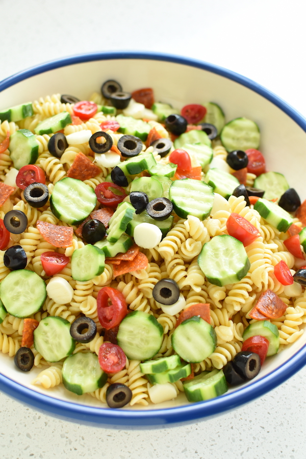 simple Italian pasta salad | NoBiggie.net