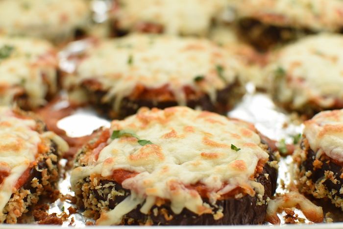oven baked eggplant parmesan | NoBiggie.net