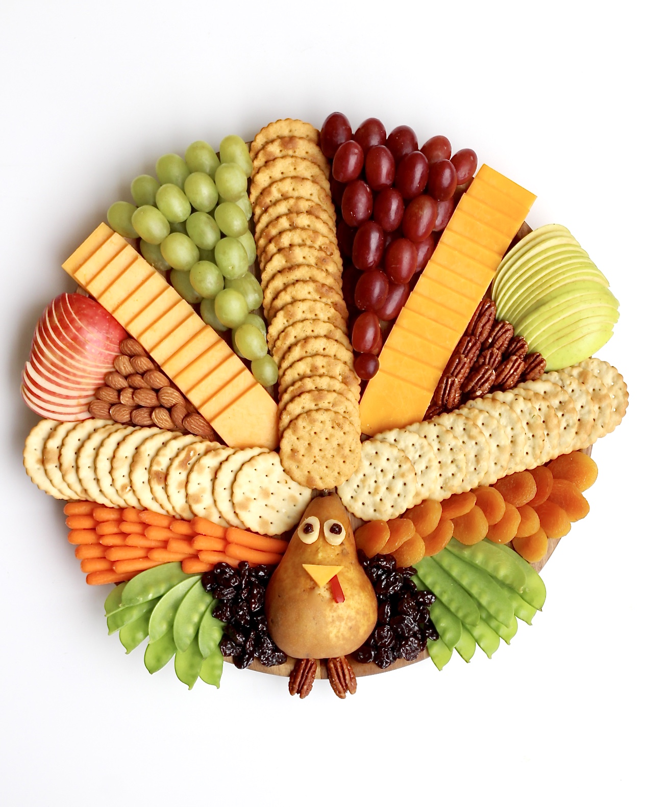 Turkey Snack Board | Thanksgiving Charcuterie Boards