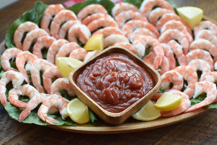 shrimp cocktail platter | NoBiggie.net