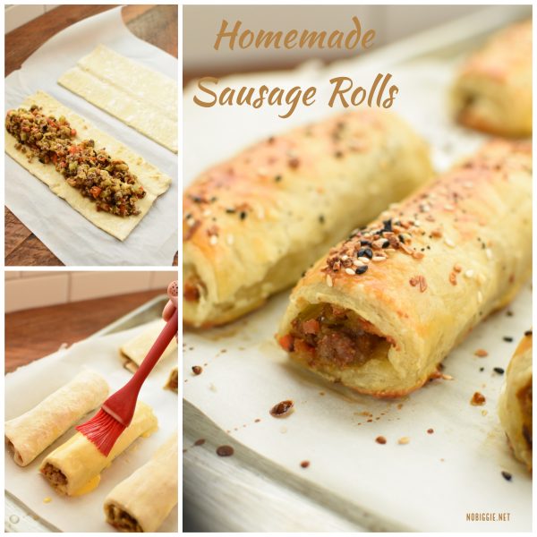 homemade sausage rolls | NoBiggie.net