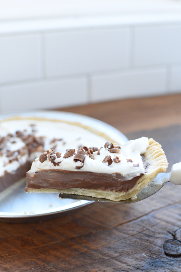 chocolate cream pie without pudding mix | NoBiggie.net
